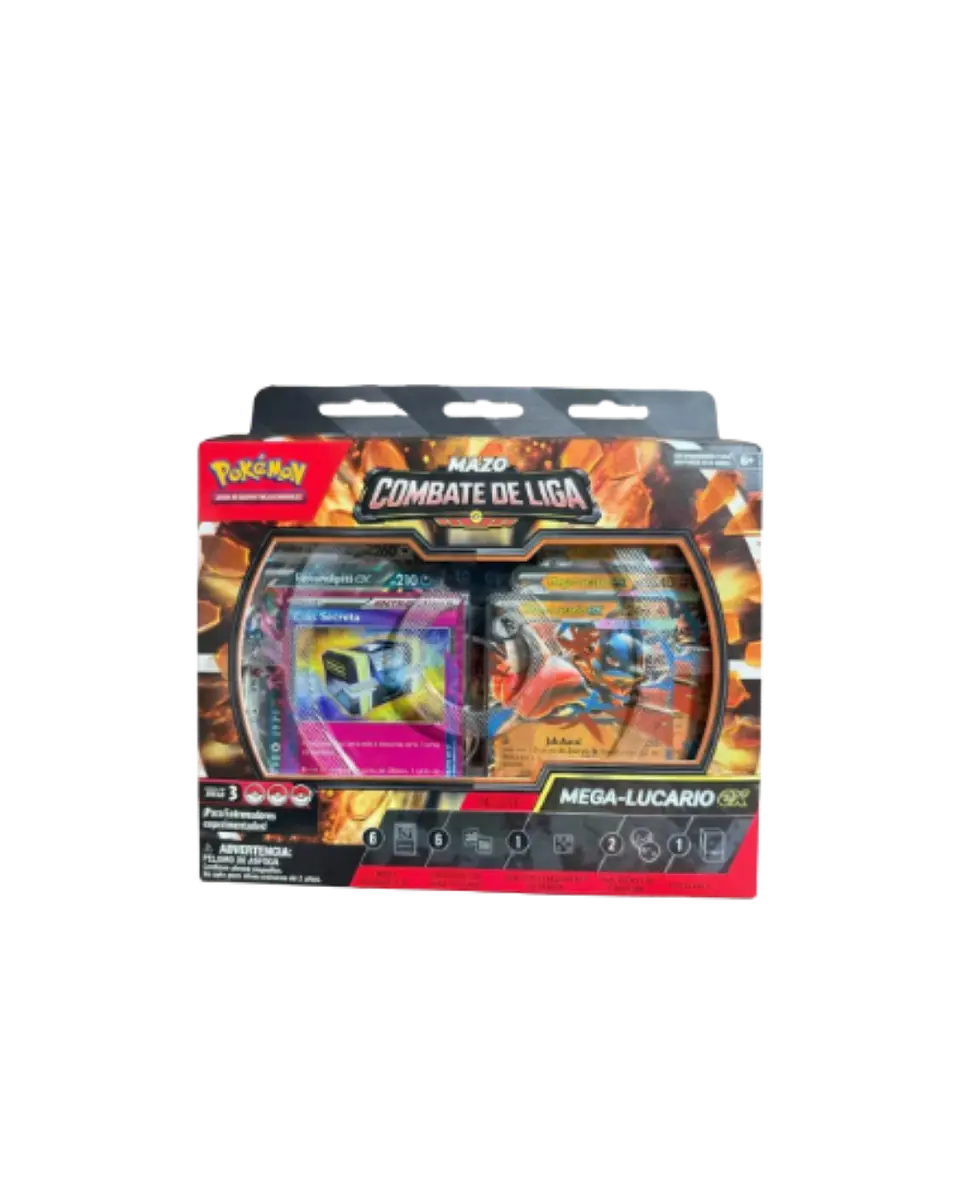 Mazo de batalla de la Liga Mega Lucario ex.- Ingles  1
