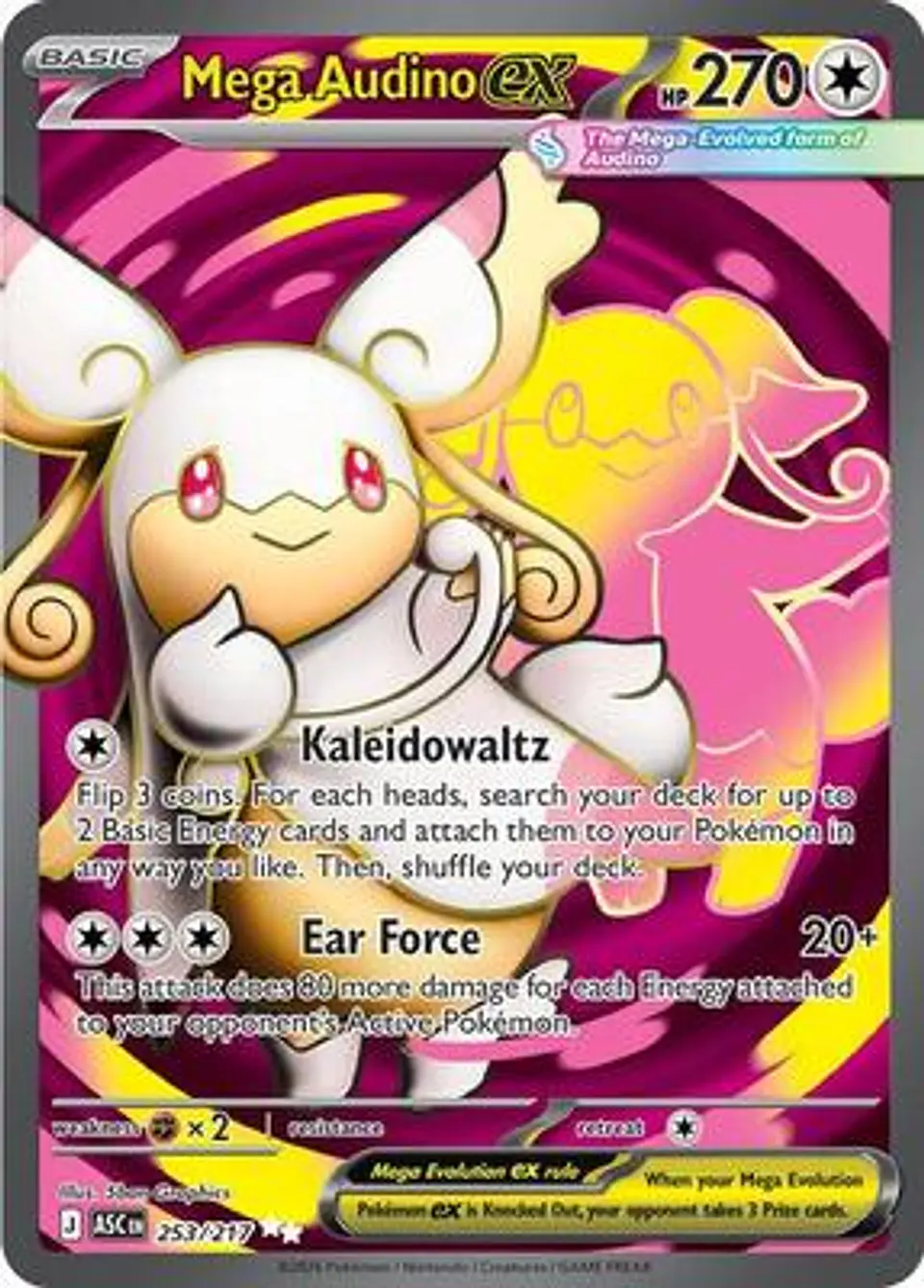 MEGA AUDINO EX 253/217 1
