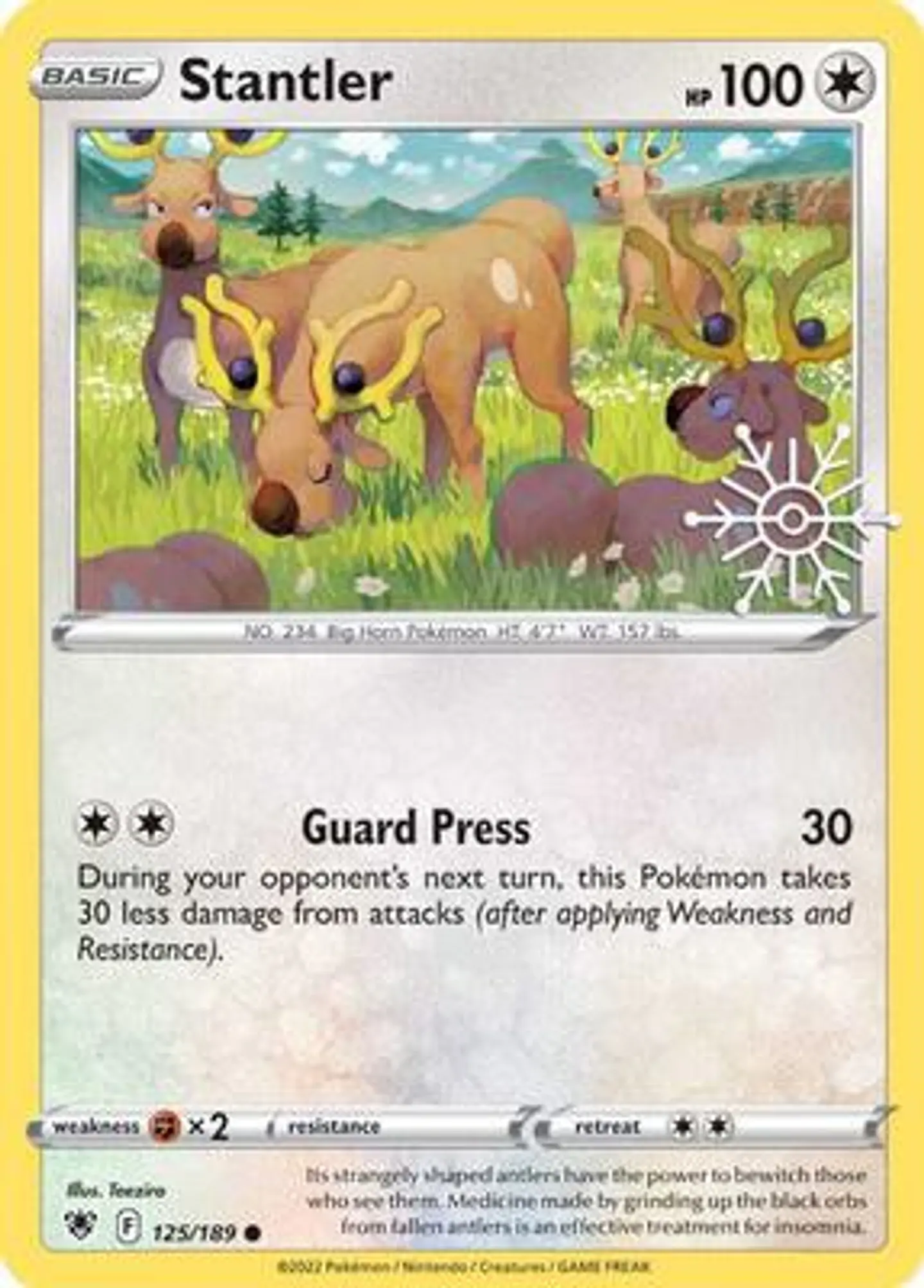 Stantler - 125/189 (Holiday Calendar) 1