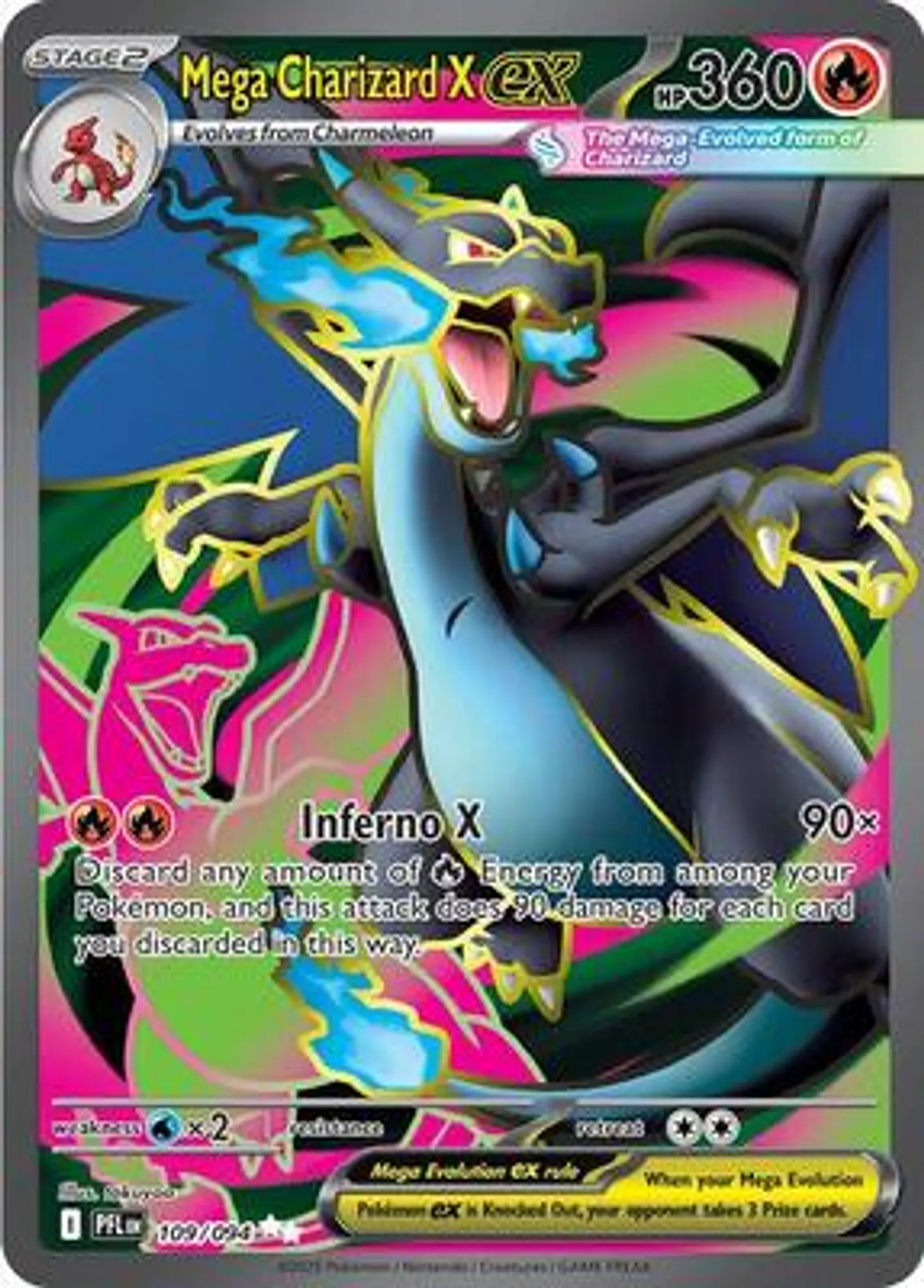 Mega Charizard X ex ESPAÑOL - 109/094 1