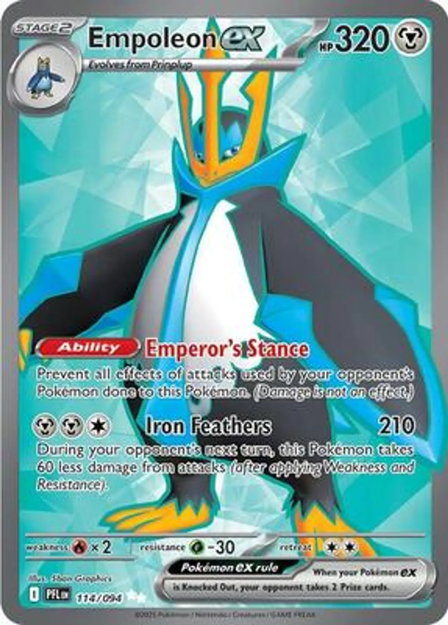 Empoleon ex - 114/094 1