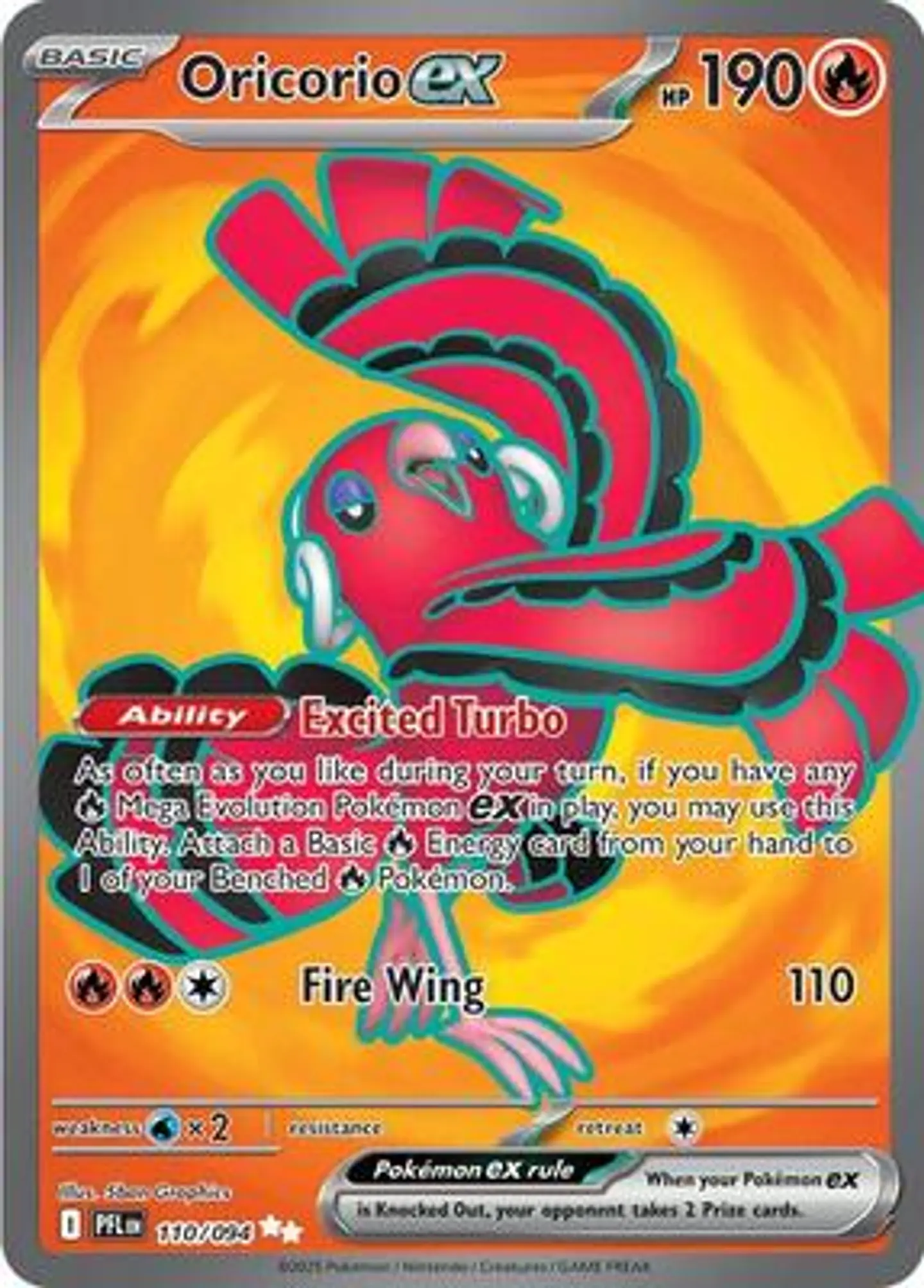 Oricorio ex - 110/094 1
