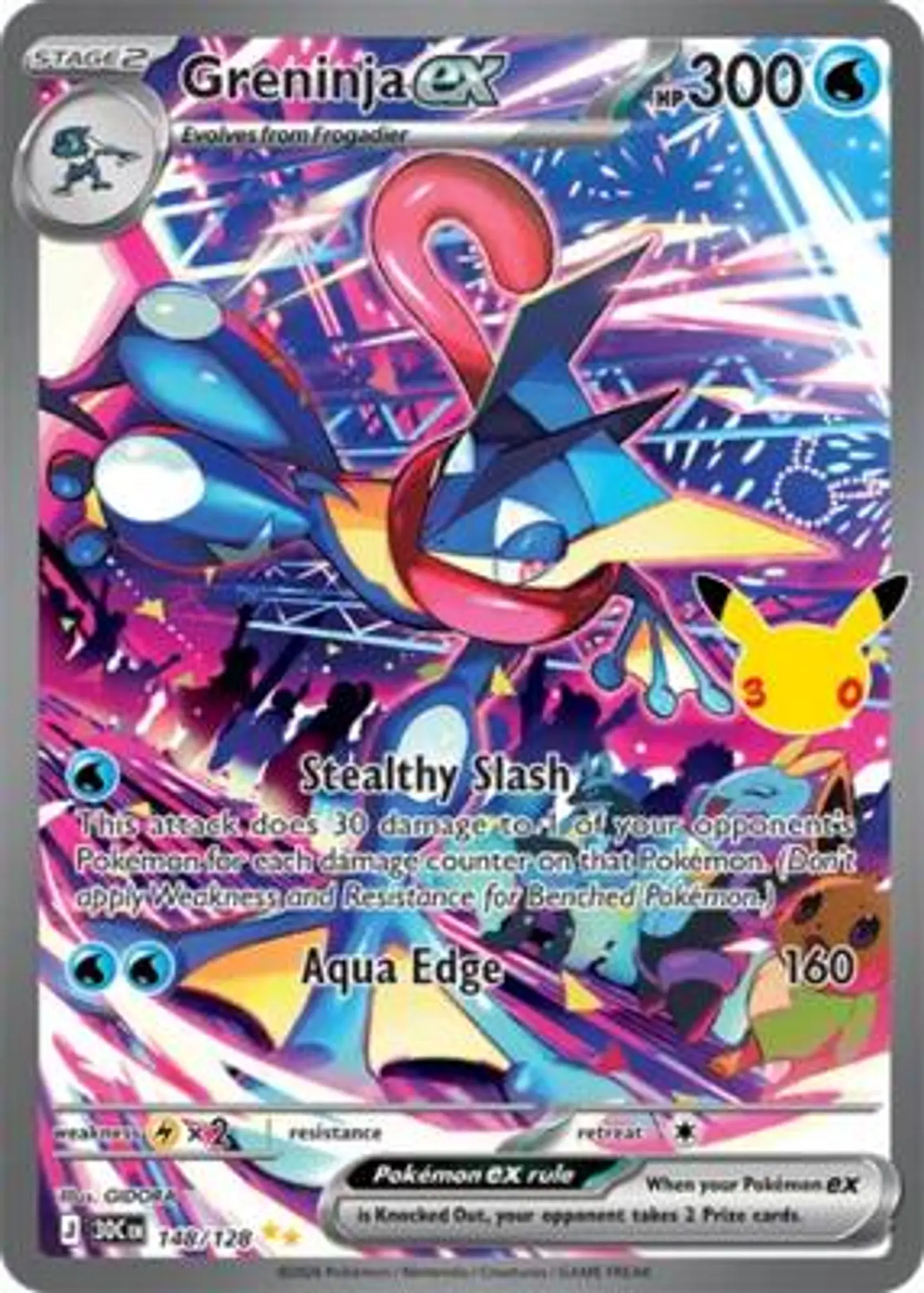 Greninja ex - 148/128 1