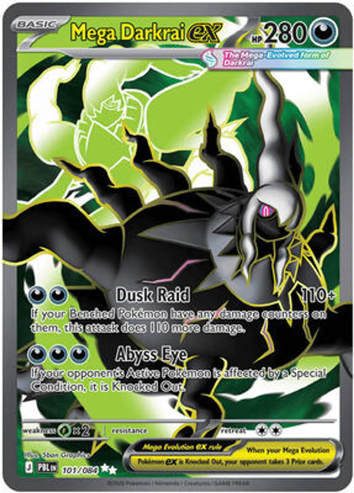 Mega Darkrai ex - 101/084 1