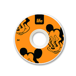 Ruedas Life Mickey Orange 54mm