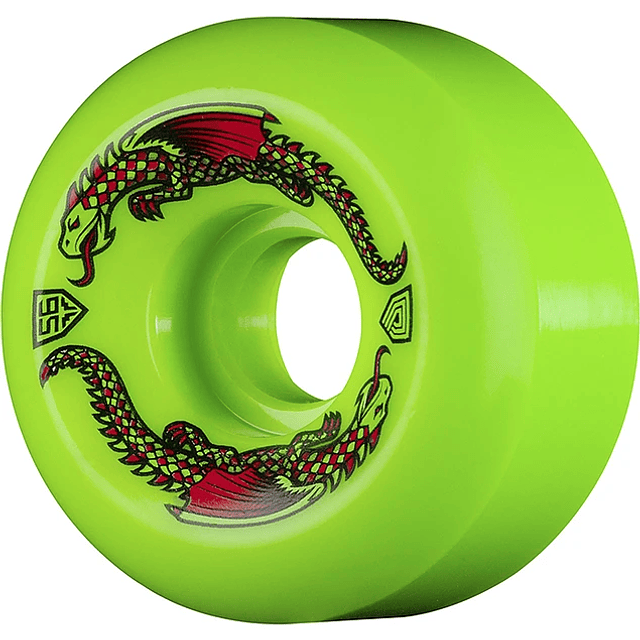 Ruedas Powell Peralta - Dragon Formula Green - 56mm