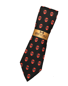 corbata de deadpool