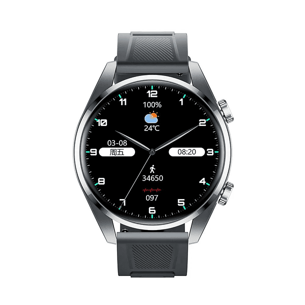 Smartwatch WS-11 – Estilo, tecnología y bienestar en tu muñeca – monitoreo de frecuencia cardíaca y nivel de oxígeno, IP 67, pantalla HD 1.43