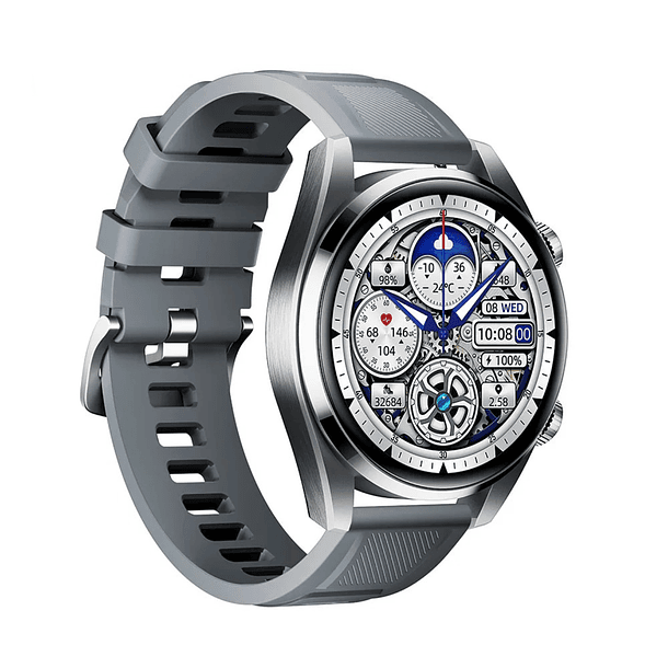 Smartwatch WS-11 – Estilo, tecnología y bienestar en tu muñeca – monitoreo de frecuencia cardíaca y nivel de oxígeno, IP 67, pantalla HD 1.43