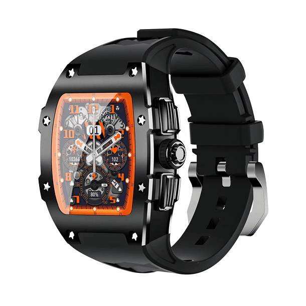 Smartwatch WS-51 – Control total de tu tiempo, salud y estilo – monitoreo del sueño, seguimiento de tu actividad física, pantalla HD 1.8