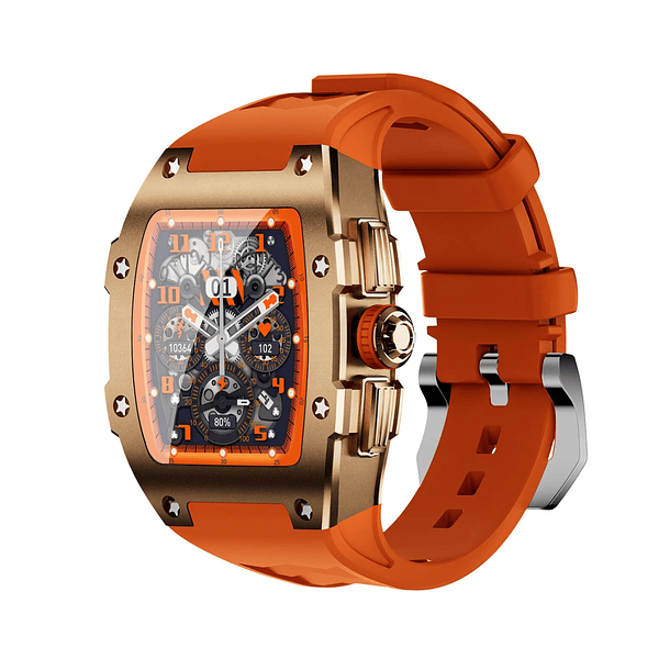 Smartwatch WS-51 – Control total de tu tiempo, salud y estilo – monitoreo del sueño, seguimiento de tu actividad física, pantalla HD 1.8