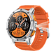 Smartwatch K-67 GPS – Tecnología extrema para aventureros y deportistas – multifuncional, brújula, altímetro barométrico, GPS, pantalla AMOLED 1.43
