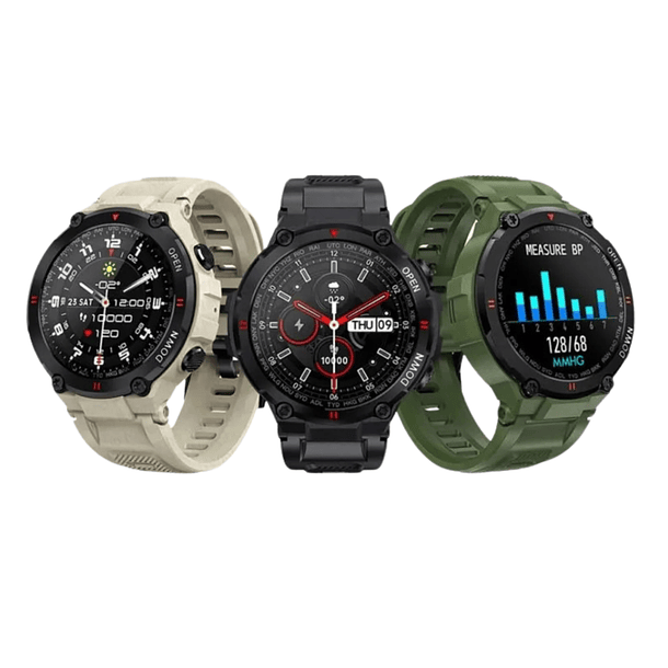 Smartwatch K-22 – Potencia tu día, cuida tu salud, conéctate sin límites – multifuncional, monitoreo ritmo cardíaco, altavoces de alta calidad y micrófono incorporado, pantalla IPS 1.28