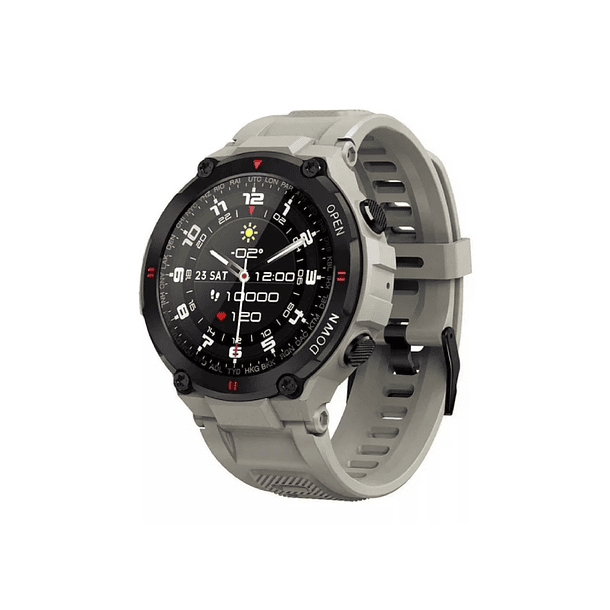 Smartwatch K-22 – Potencia tu día, cuida tu salud, conéctate sin límites – multifuncional, monitoreo ritmo cardíaco, altavoces de alta calidad y micrófono incorporado, pantalla IPS 1.28