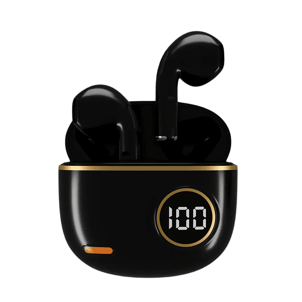 Auriculares TWS S190 – Sonido que te mueve, libertad que se siente – estuche de carga compacto y con pantalla indicador de carga, Bluetooth 5.3 IPX4 3.5-4 AUT 3