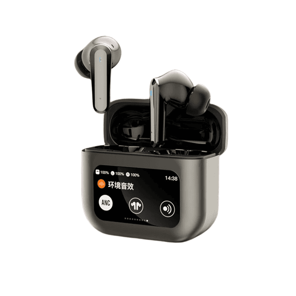 Auriculares TWS YYK Q30 – Sonido que envuelve, estilo que destaca – pantalla táctil inteligente, control multifuncional, Bluetooth 5.4 IPX4 1.5-3 AUT  1