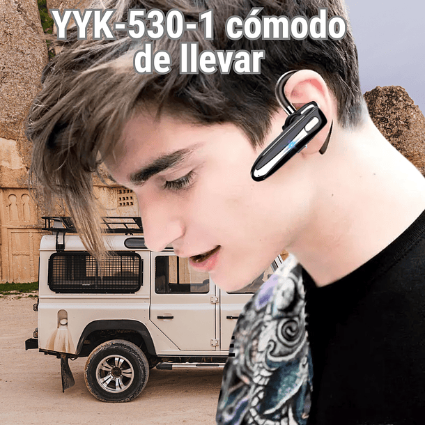 Auriculares YYK 530-1 – Potencia, claridad y autonomía sin límites – conexión rápida y estable, micrófonos HD integrado, cancelación y reducción de ruido, Bluetooth 5.3 IPX6 10-12 AUT  3