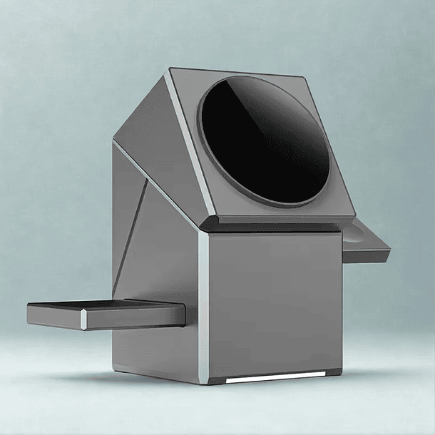 Cargador Inalámbrico simultáneo 3 en 1 de 15 Watts – Potencia tu espacio con estilo e innovación  2