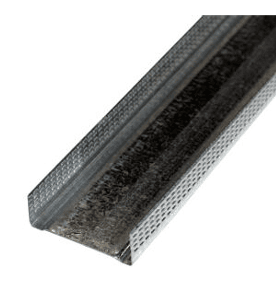 Metalcon montante estructural c/Perforación C 2X4X0.85X3MTS (90X38X12X0.85X3MTS)