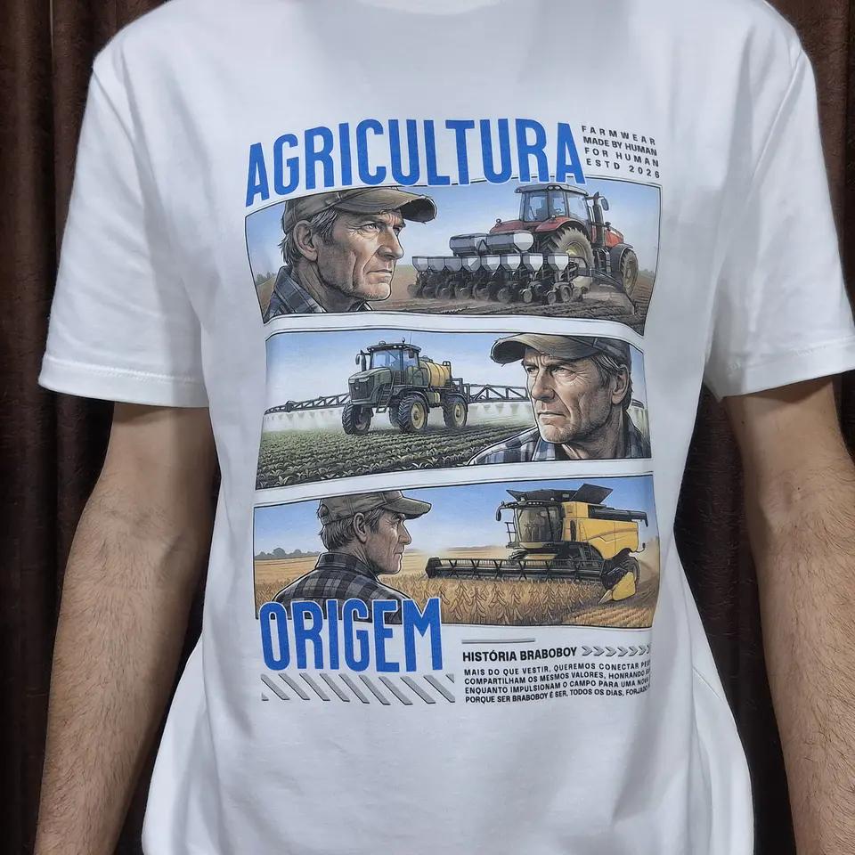 Camiseta Braboboy Reputtation Agricultura Origens - Off White 1