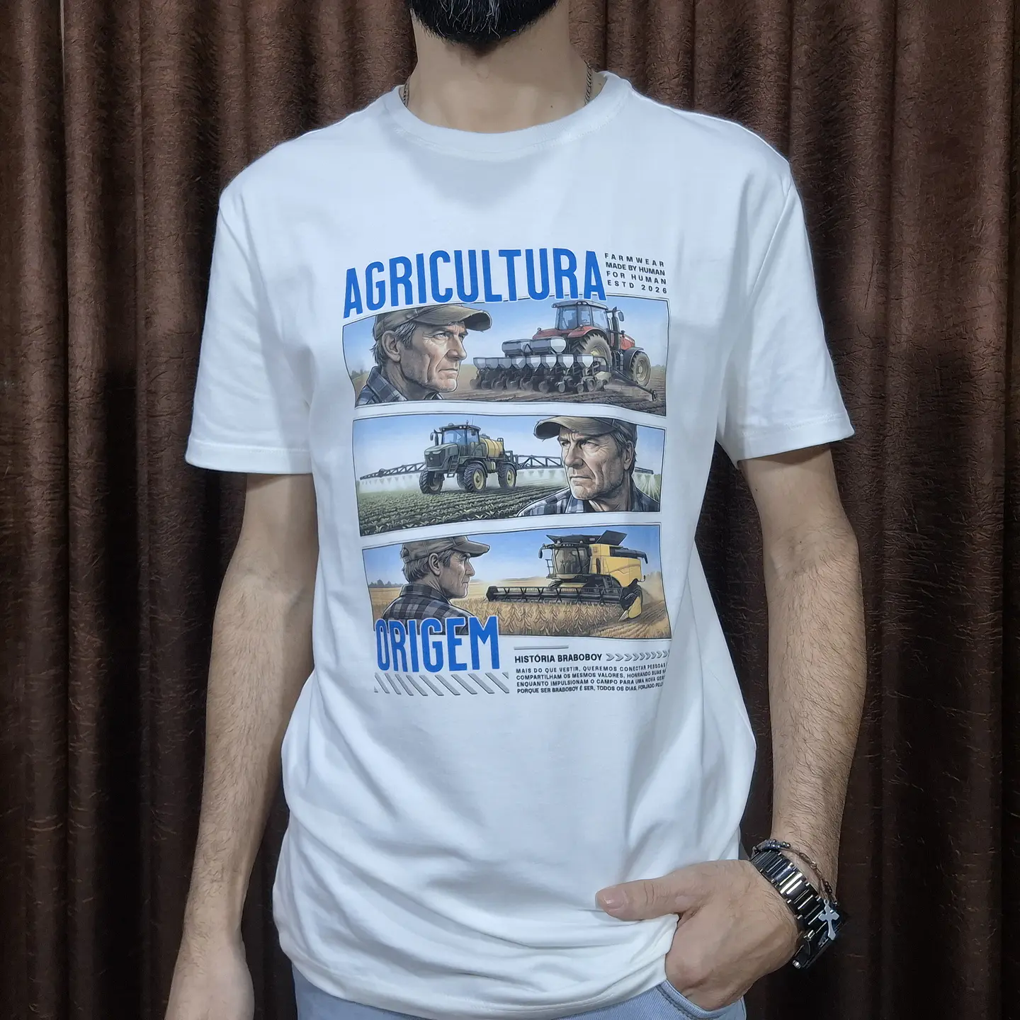 Camiseta Braboboy Reputtation Agricultura Origens - Off White 2