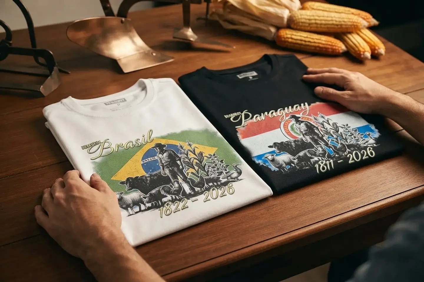 Brasil ou Paraguai, duas histórias e uma conexão com a terra.