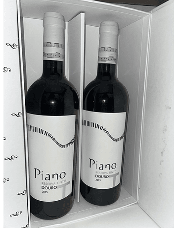 Vinho Piano reserva tinto douro 2015  (caixa de 2 garrafas)