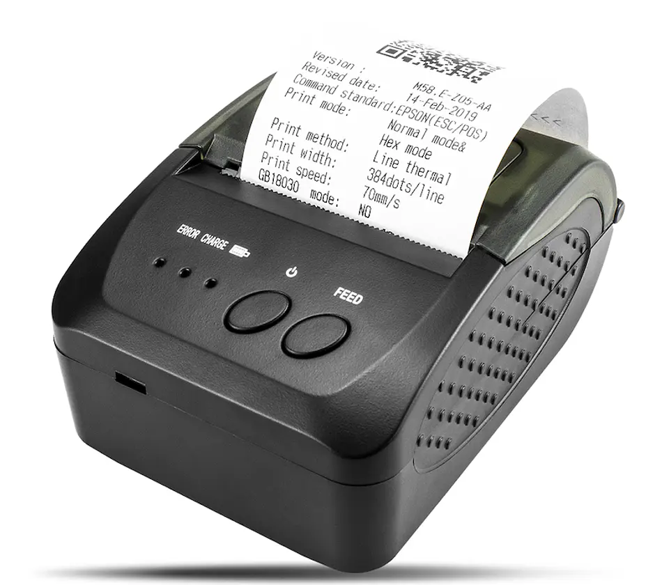 Impresora Térmica Portátil 58mm Recargable 1