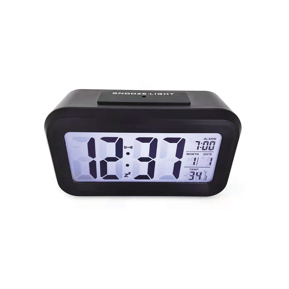 Reloj Con Alarma Negro Brando