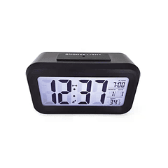 Reloj Con Alarma Negro Brando