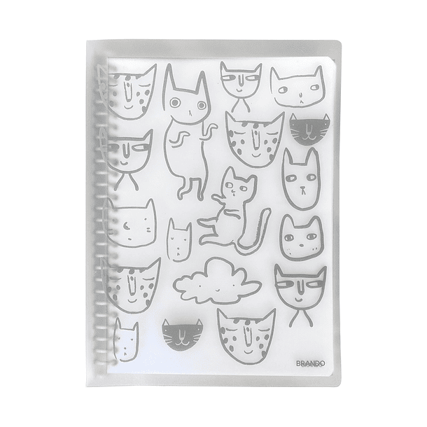Cuaderno Gato Tapa PVC 1
