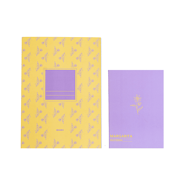 Set Cuaderno + Libreta Margarita 1