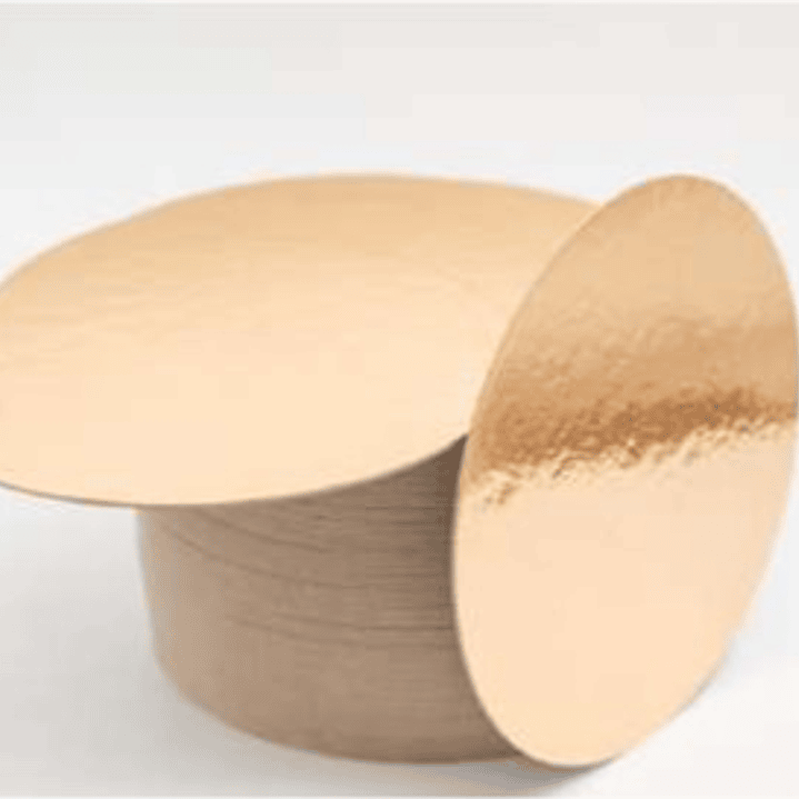 Disco Fino 1,5mm Liso Ouro/Preto  - 100 unidades 1