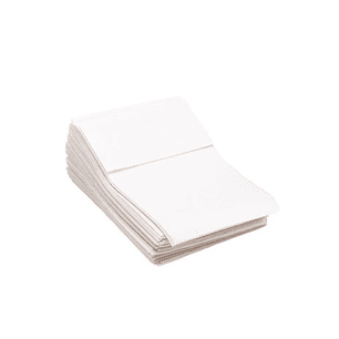 Guardanapos Brancos 17x17cm D1000 - 30 maços de 1000 unidades
