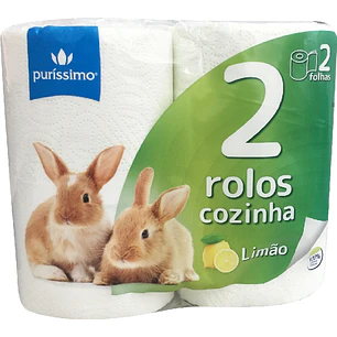 Rolo Cozinha Limão Puríssimo 2 folhas - 2 unidades
