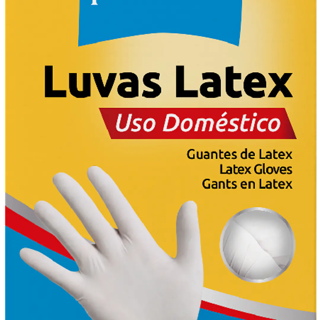Luvas Latex Tamanho M - 10 unidades 1