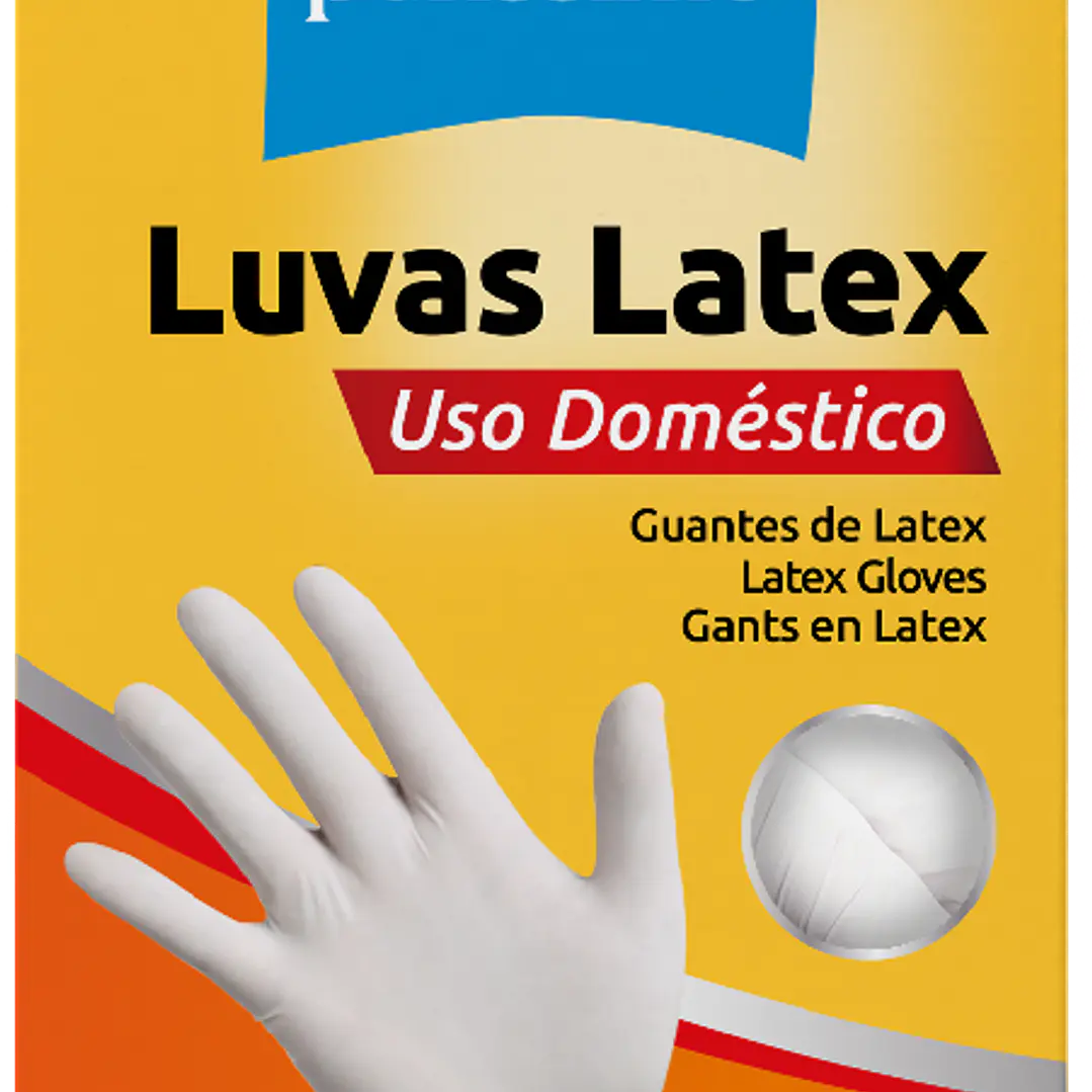 Luvas Latex Tamanho L - 10 unidades 1