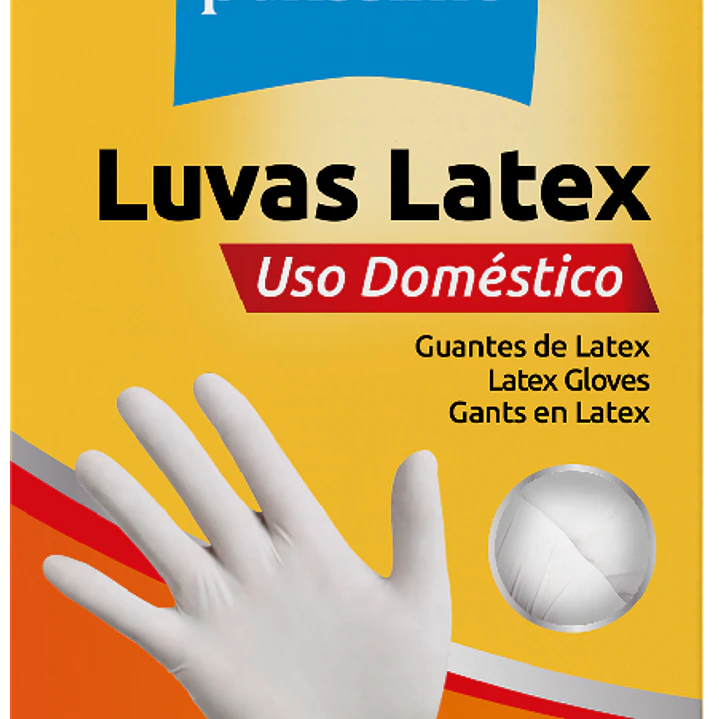 Luvas Latex Tamanho L - 10 unidades 1