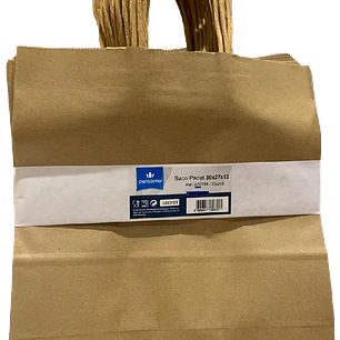 Sacos Papel 30x27x12cm - 25 unidades