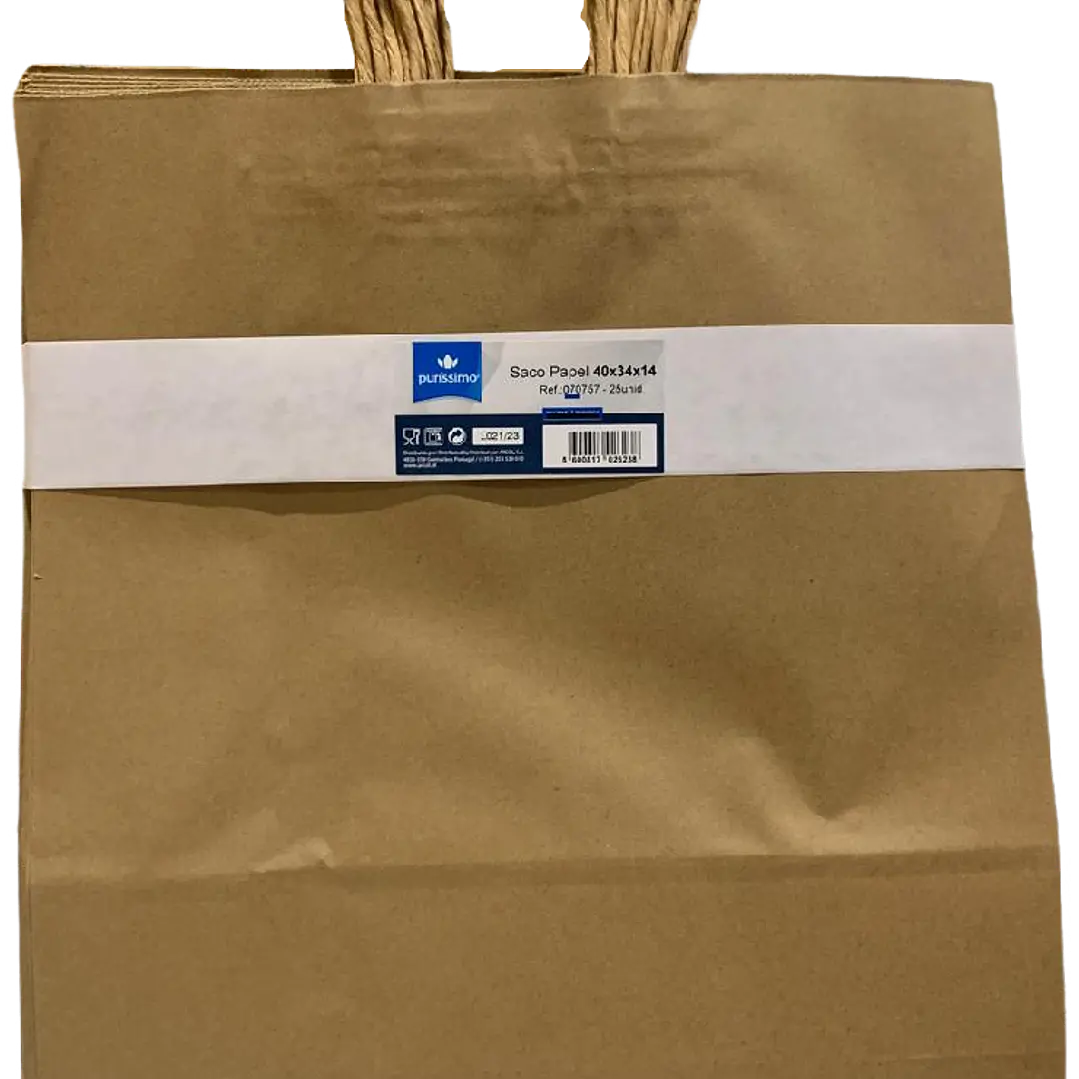 Sacos Papel 40x34x14cm - 25 unidades 1