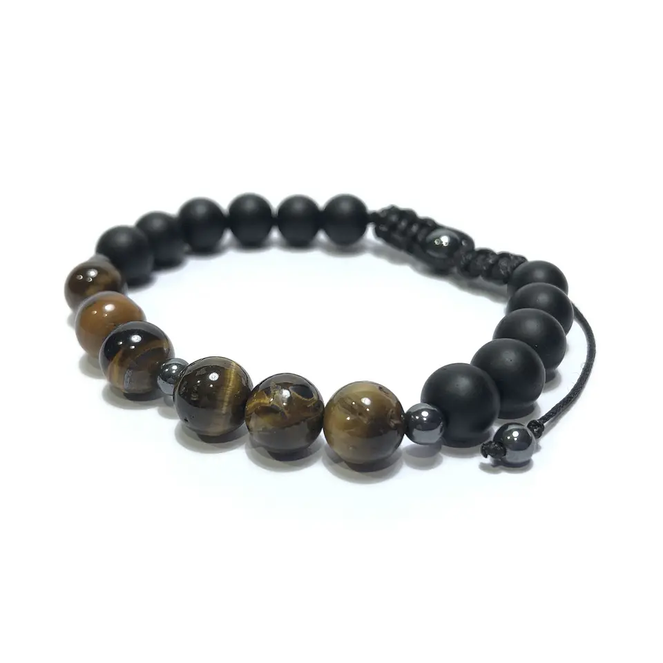 Pulsera Colección Ágata Ojo de Tigre  2