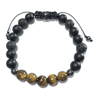 Pulsera Colección Ágata/Volcánica & Ojo de Tigre  4
