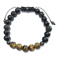 Pulsera Colección Ágata/Volcánica & Ojo de Tigre  - Miniatura 4