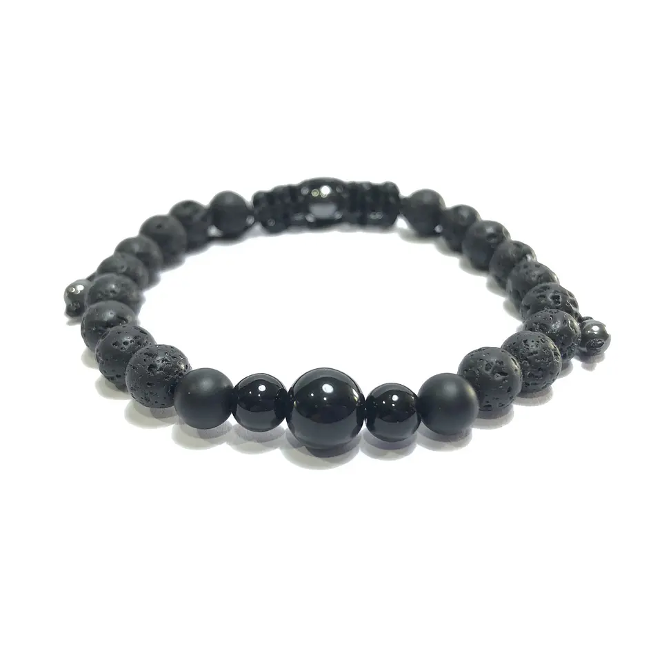Pulsera Colección Ónix & Ágata  1
