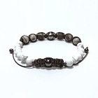 Pulsera Colección Trenzada Jaspe & Howlita 3