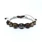 Pulsera Colección Trenzada Jaspe & Howlita - Miniatura 1