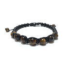 Pulsera Colección Trenzada Ágata & Ojo de Tigre  1