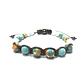 Pulsera Colección Trenzada Turqueza & Howlita. - Miniatura 1