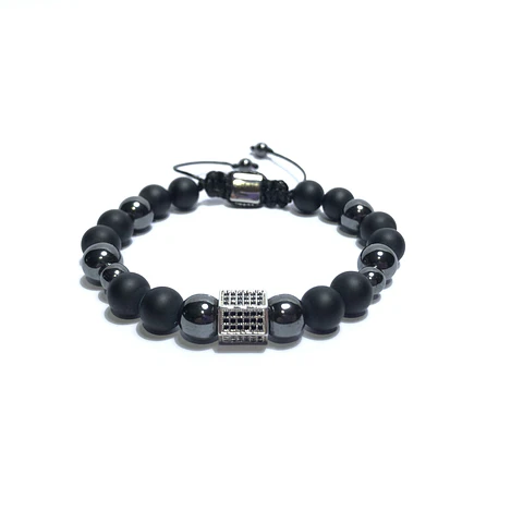 Pulsera Colección Onix Mate & Hematita