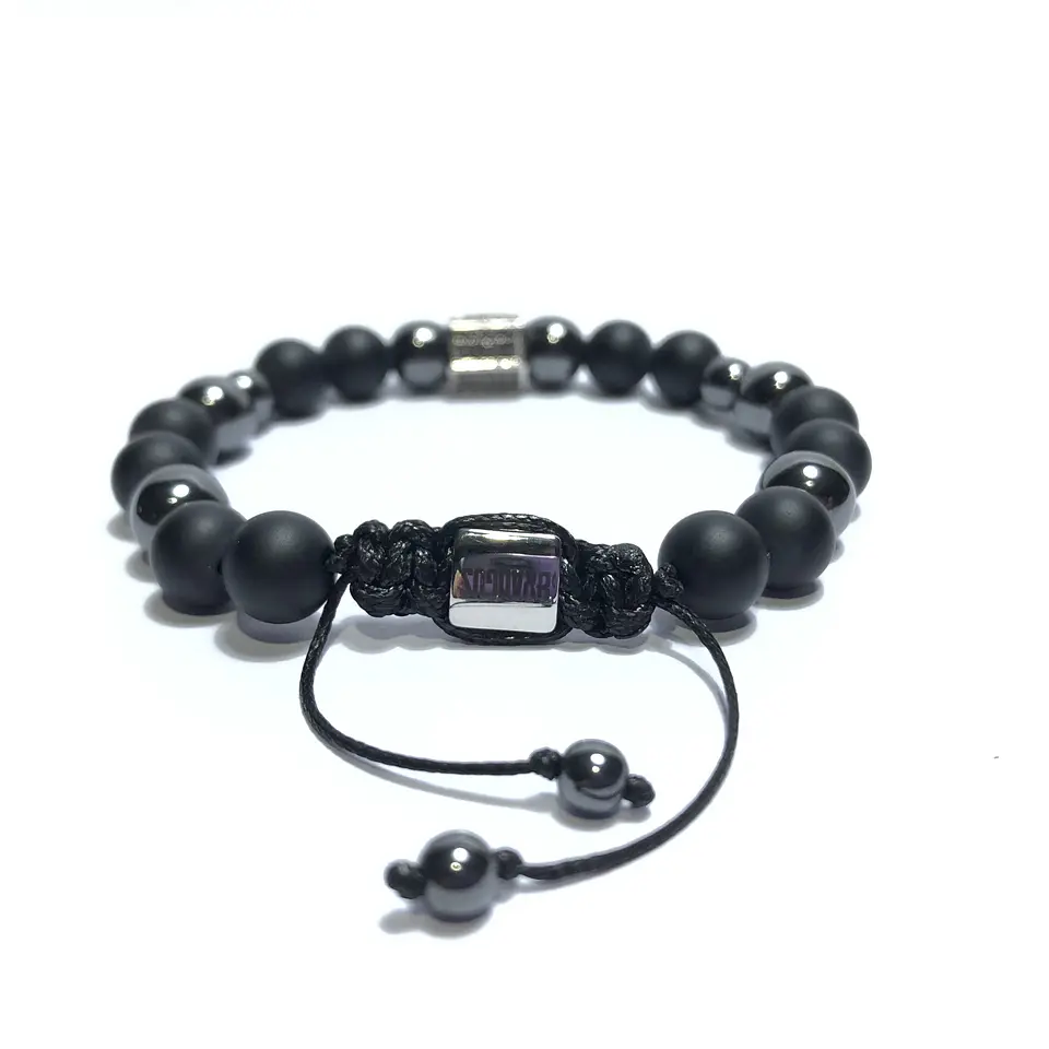Pulsera Colección Onix Mate & Hematita 2